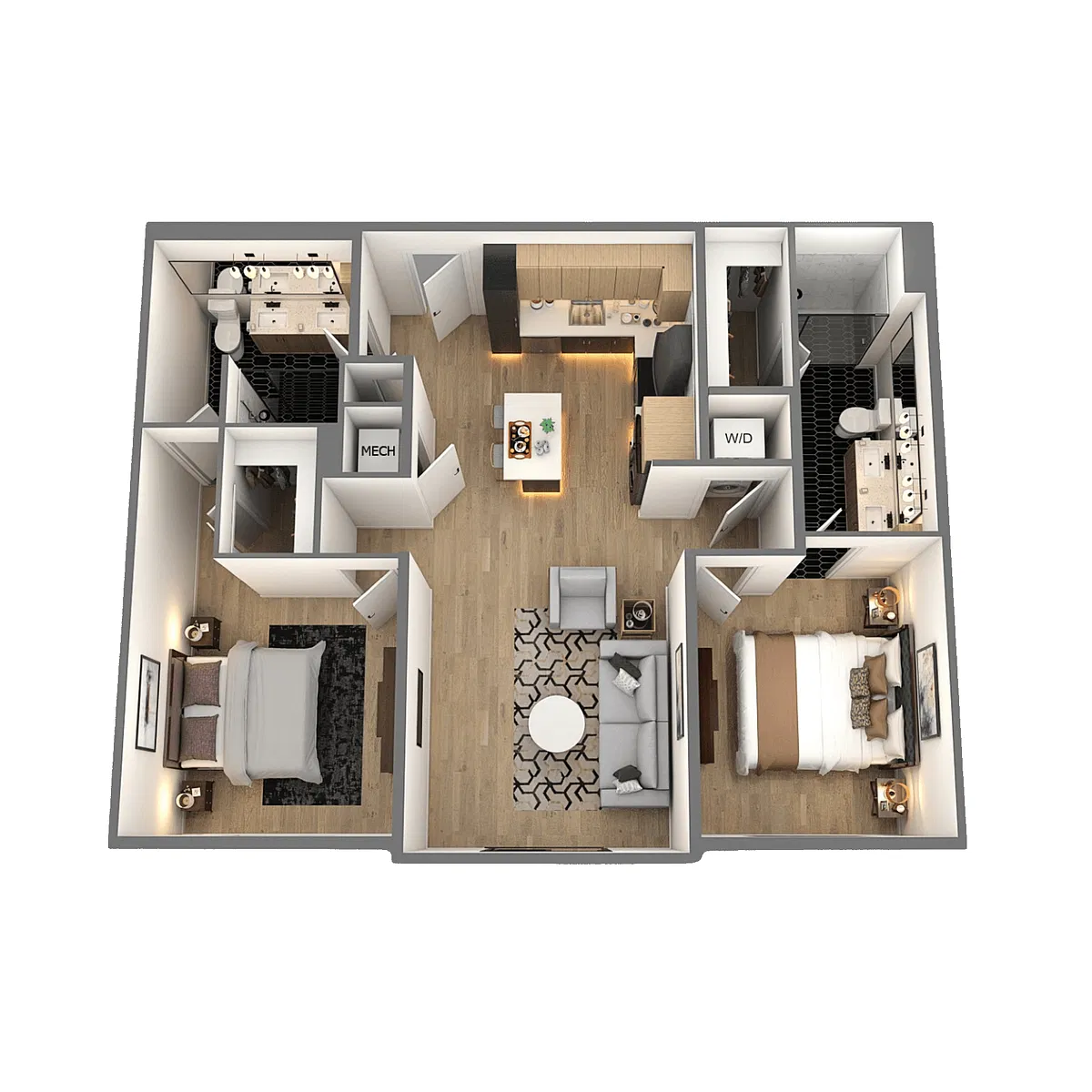 Floor plan Metropolitan (B1)