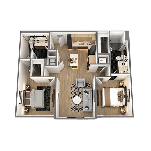 Floor plan Metropolitan (B1)