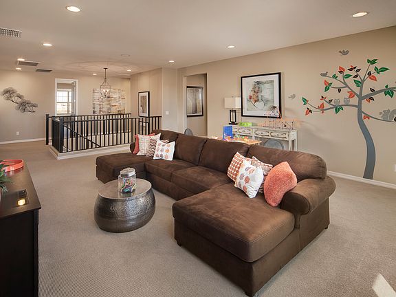 Upstairs you can use the extra living area to crea