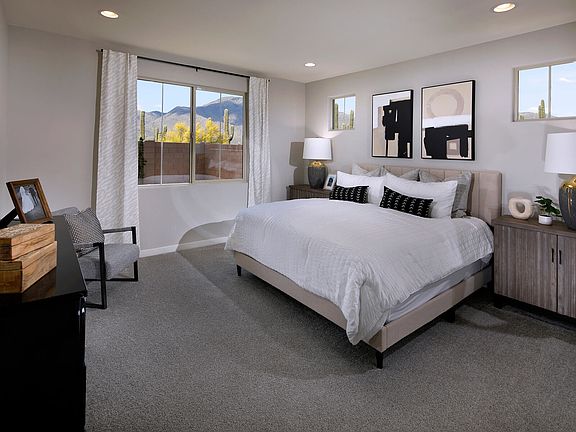 The 2190 floorplan modeled at Houghton Reserve in Tucson, AZ.