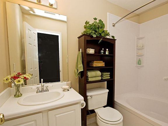 Master Bath includes new garden tub.