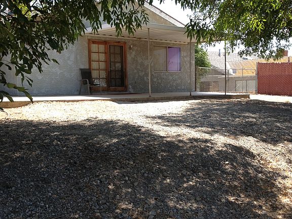 Rear patio