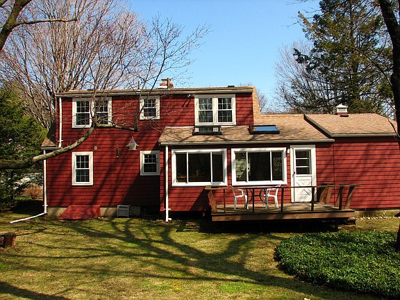 rear of house