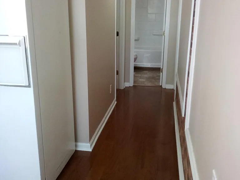 hall from breakfast nook to bathroom