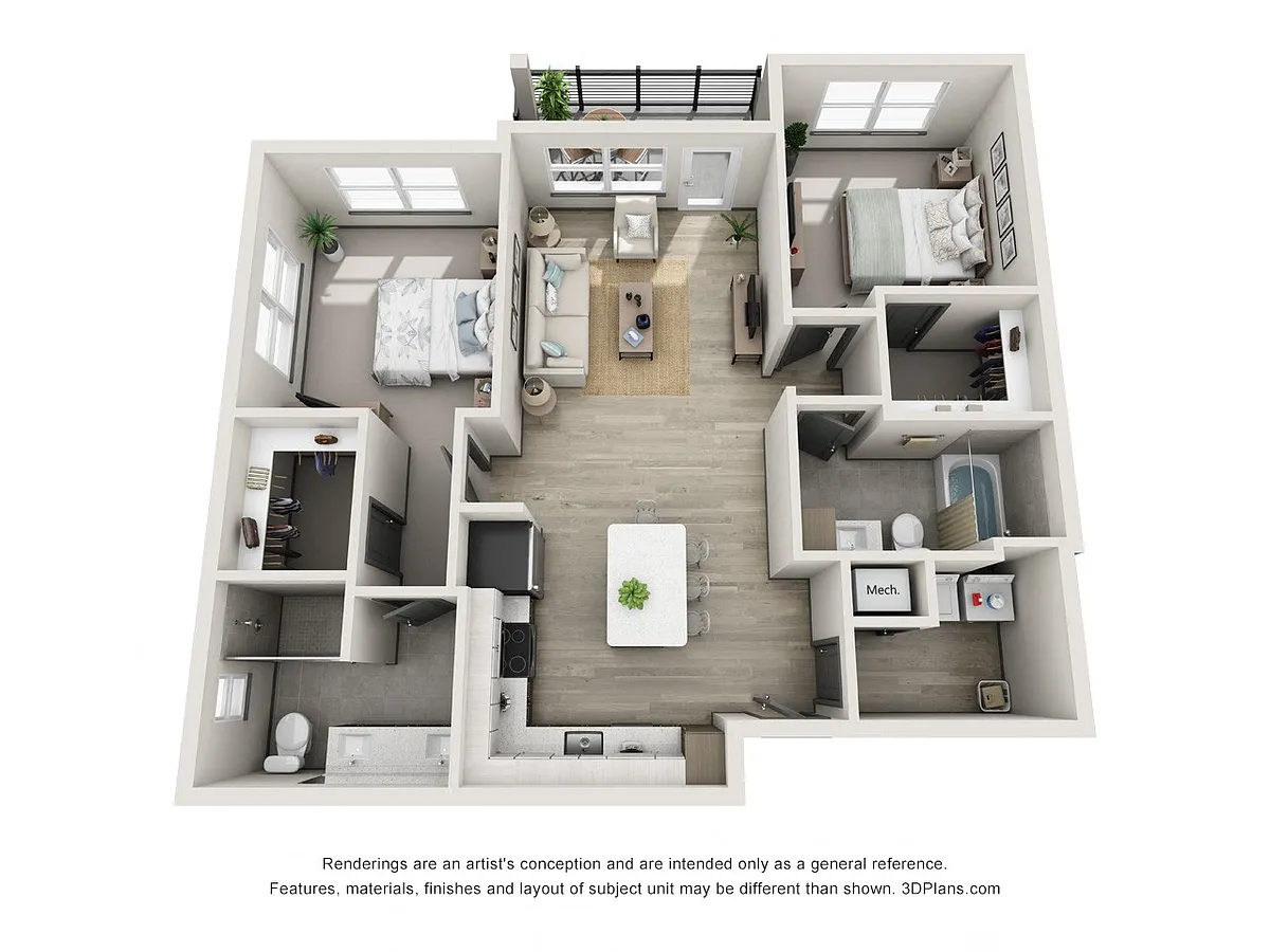 Floor plan B3