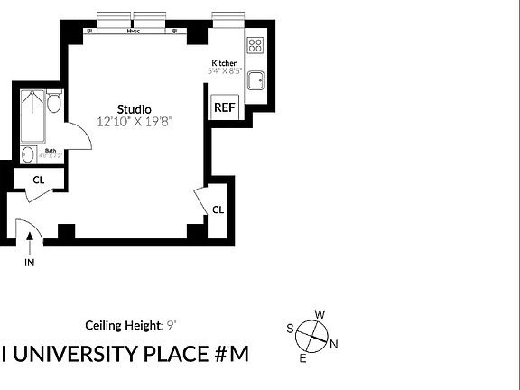 2nd image of 1 University Pl APT 5M