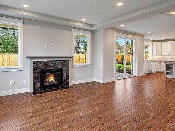Great Room overlooks yard