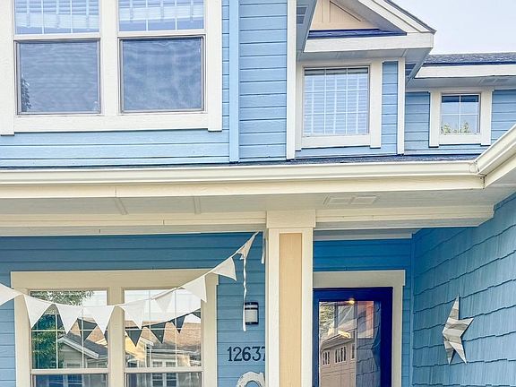 Front entrance and porch