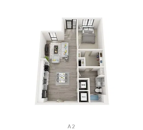 Floor plan A2