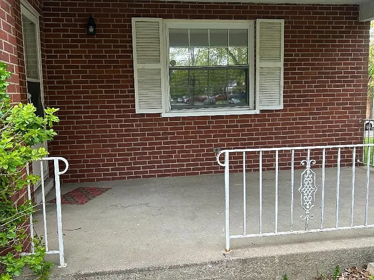 Enjoy outside space on the front porch.