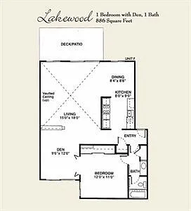 Floor plan Lakewod
