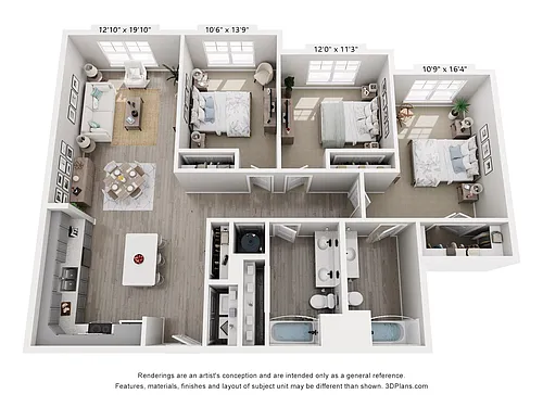 Floor plan C1
