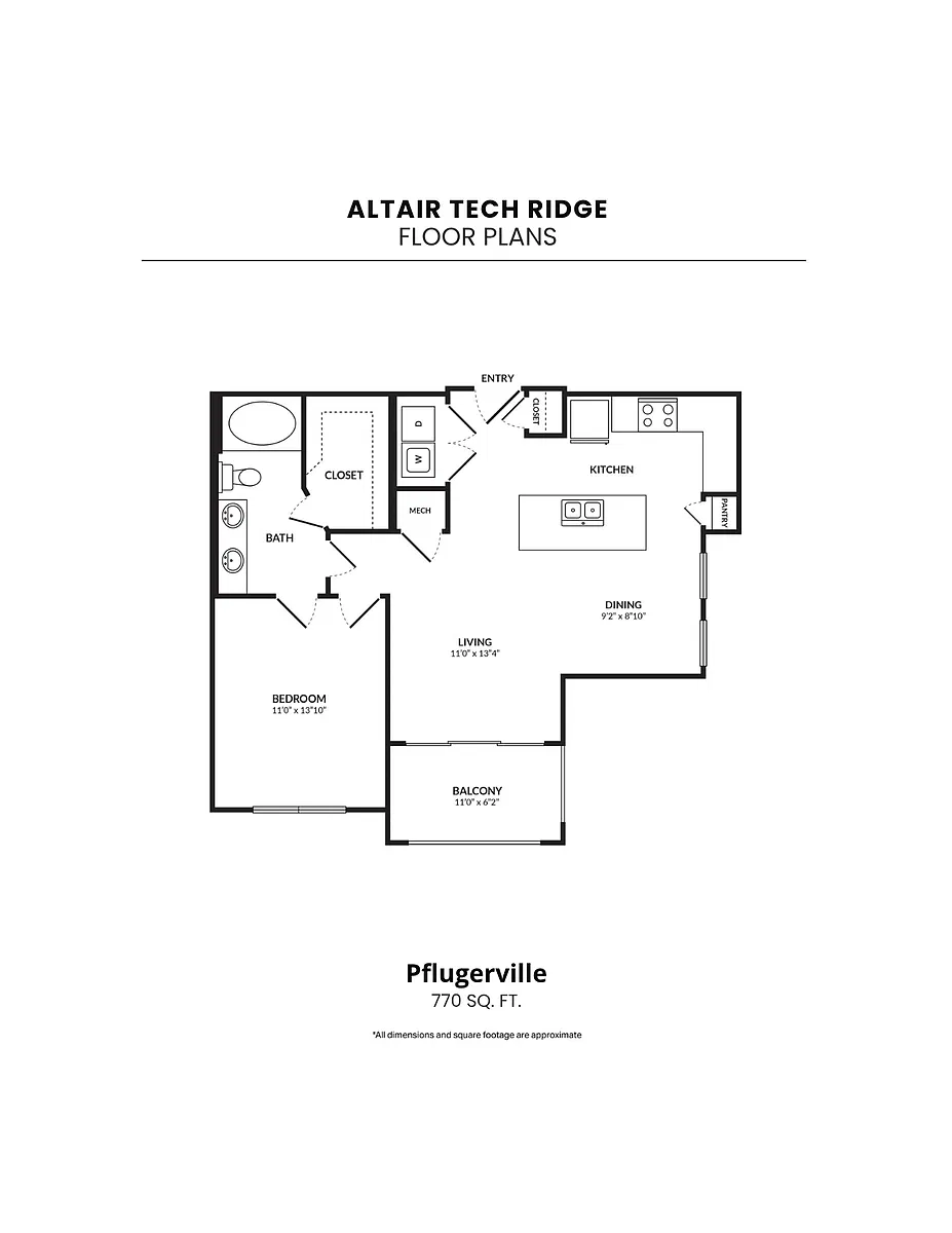 Floor plan Pflugerville