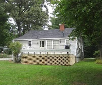 Back from property line