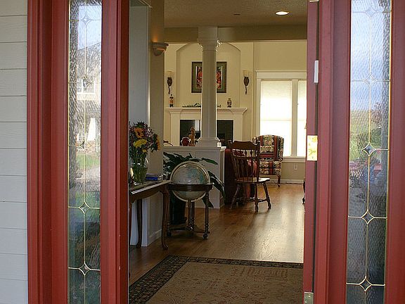 looking into frontdoor