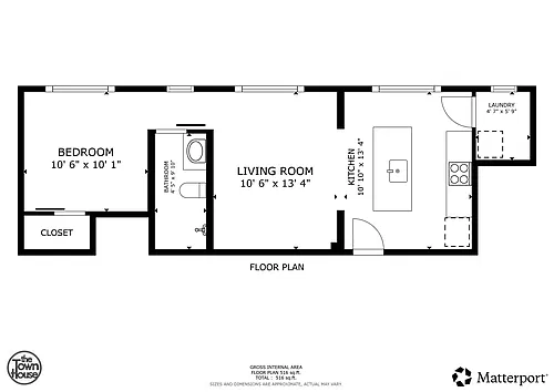 Floor plan 1H