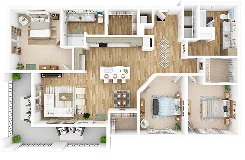 Floor plan C1
