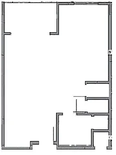 Floor plan Junior 1BD + 1BTH
