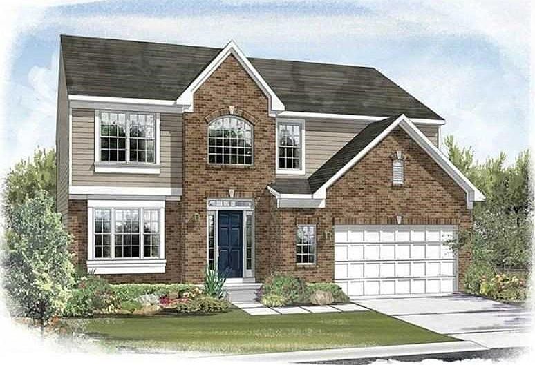 This photo is a model home photo or artist rendering due to