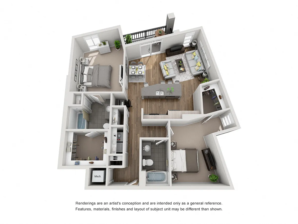 Floor plan Pikes
