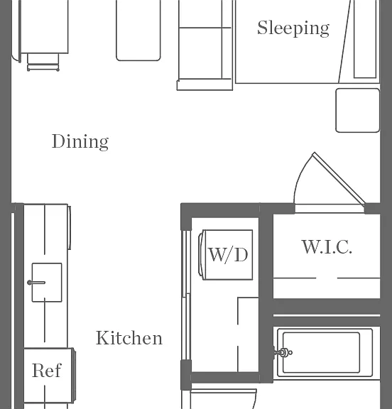 54.3 floor plan Kurve