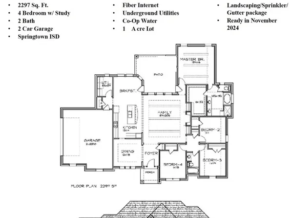 1109 Gonzollas Rd, Springtown, TX 76082