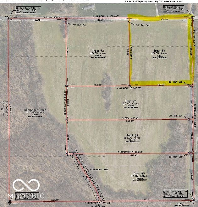 1st image of TRACT 1 W 900 N