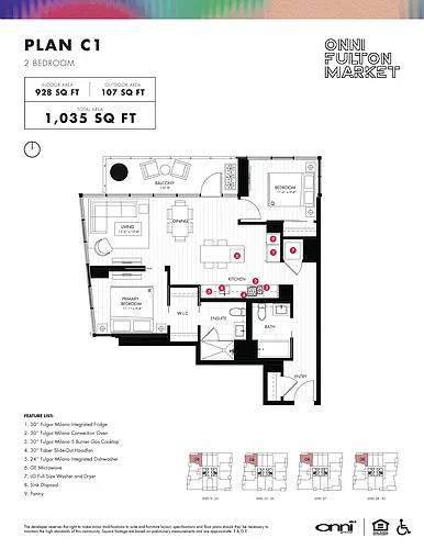 Floor plan Plan C1