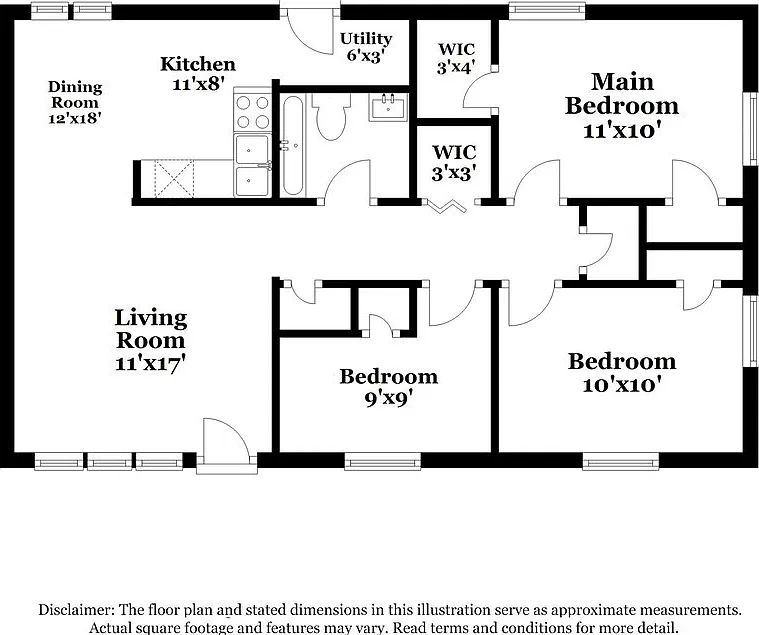 3 bed, 2.0 bath, 1053 sqft, $1,725 — Photo 2