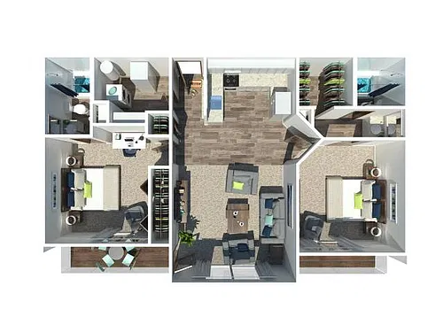 Floor plan Villa2