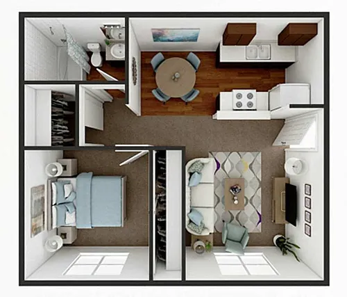 Floor plan A1