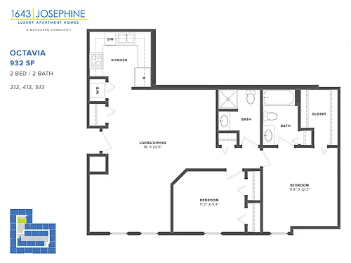 Floor plan Octavia