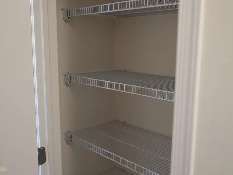 Linen closet on top floor