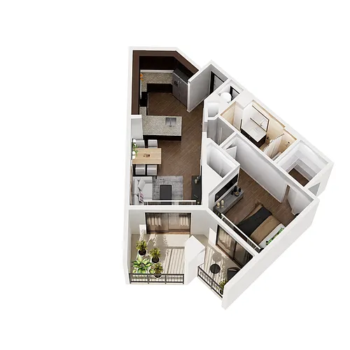 Floor plan 2A3