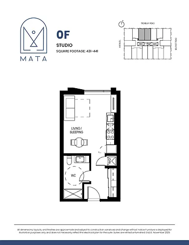 Floor plan 608