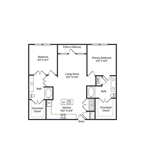 Floor plan Villa