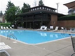 One of Two Community Pools