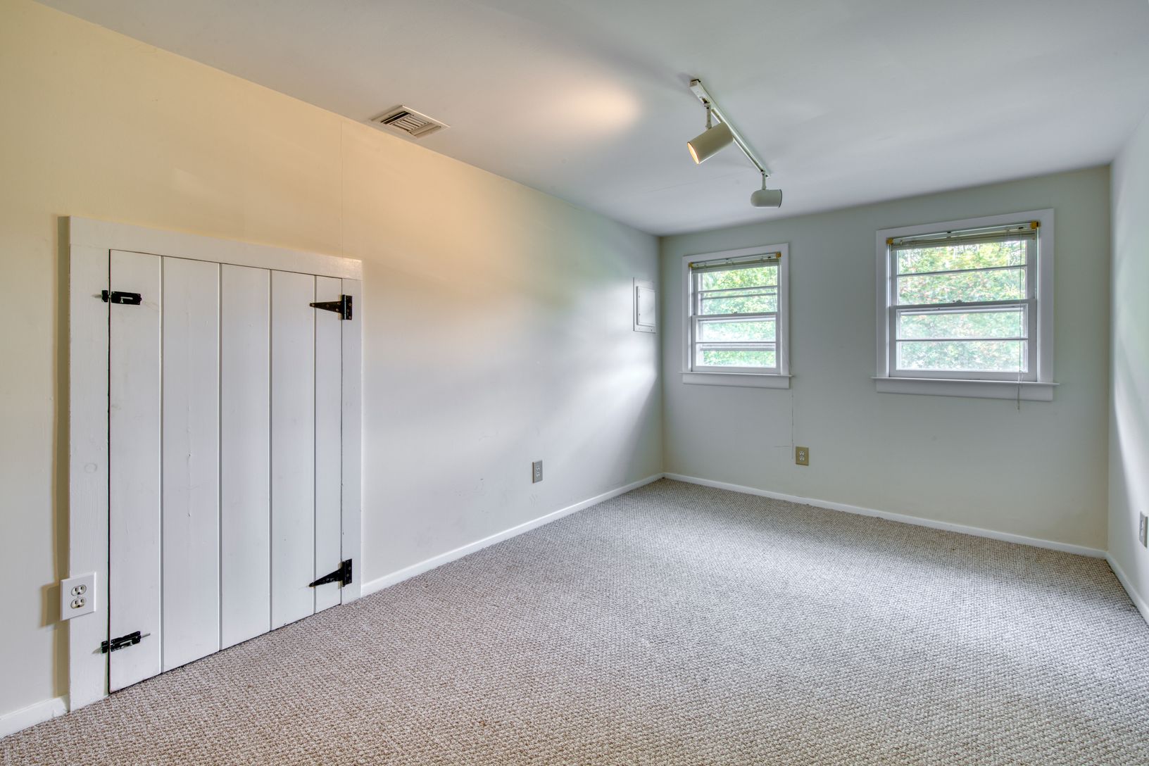 3 bedrooms on the 2nd floor and one full bath.
