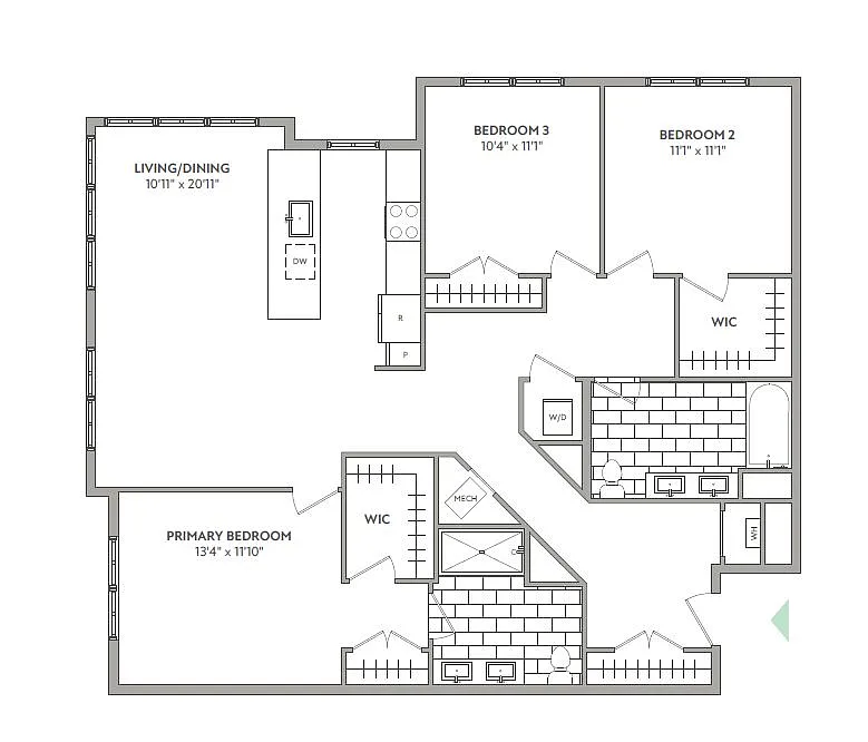 Floor plan C3