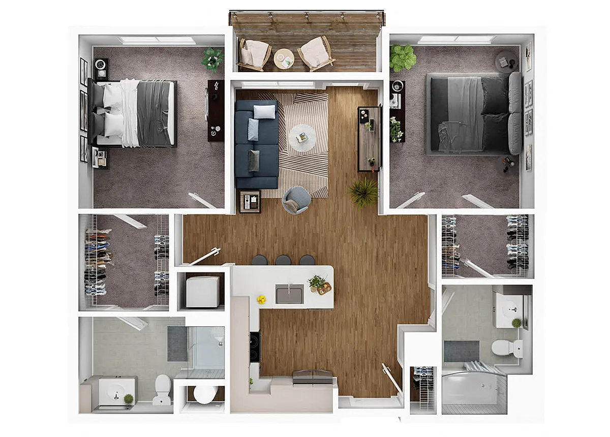 Floor plan B4