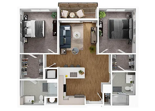 Floor plan B4