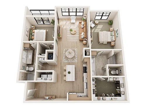 Floor plan C4