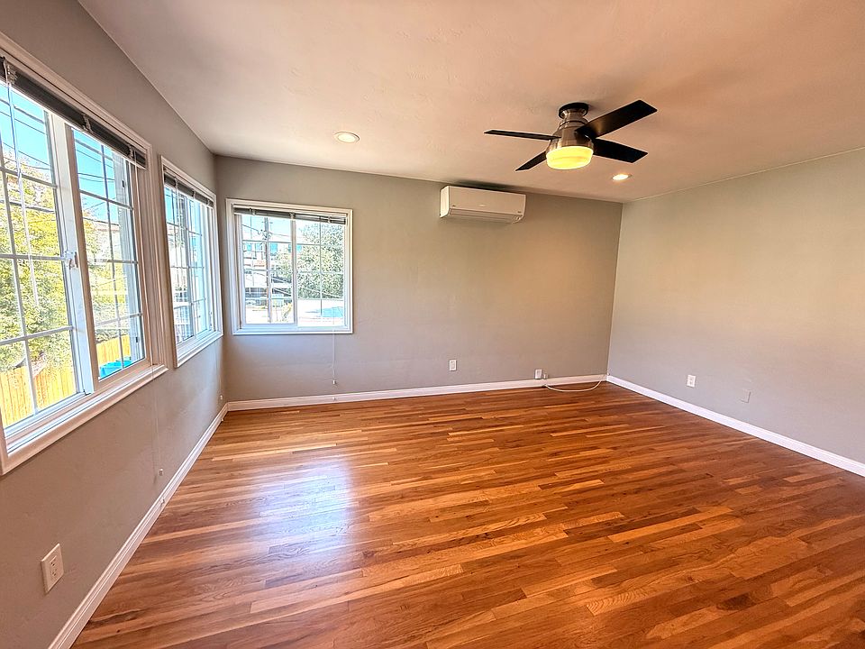 Living room from the front entry door.