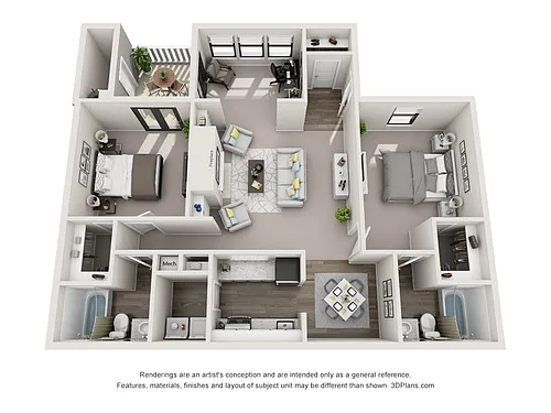 Floor plan The Dartmouth - Renovated