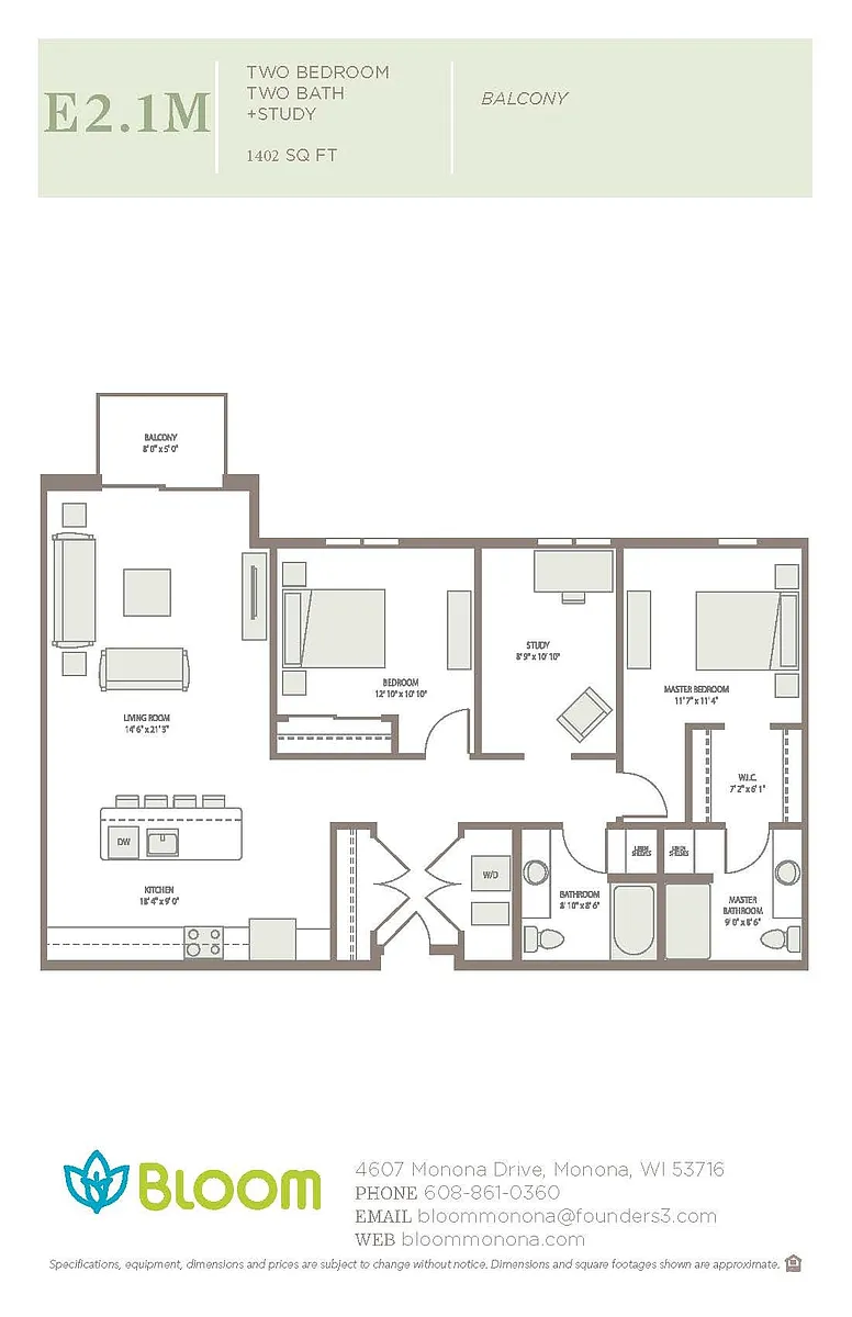 Floor plan E21M