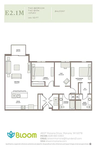 Floor plan E21M