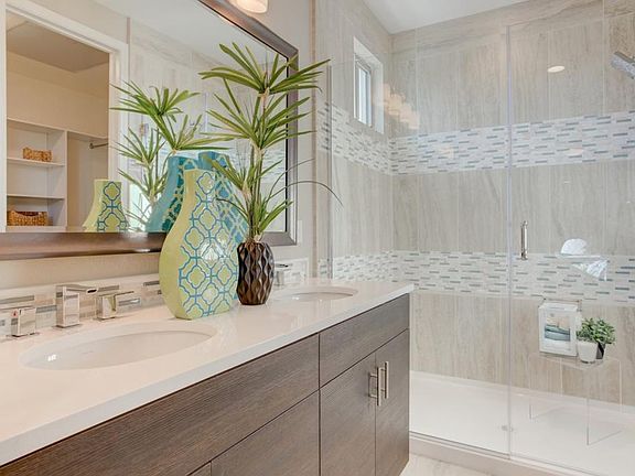 Master washroom 1 with walking closet- bath walls is white g