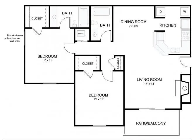 Floor plan The Brentwood