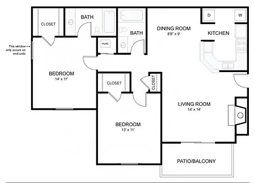 Floor plan The Brentwood