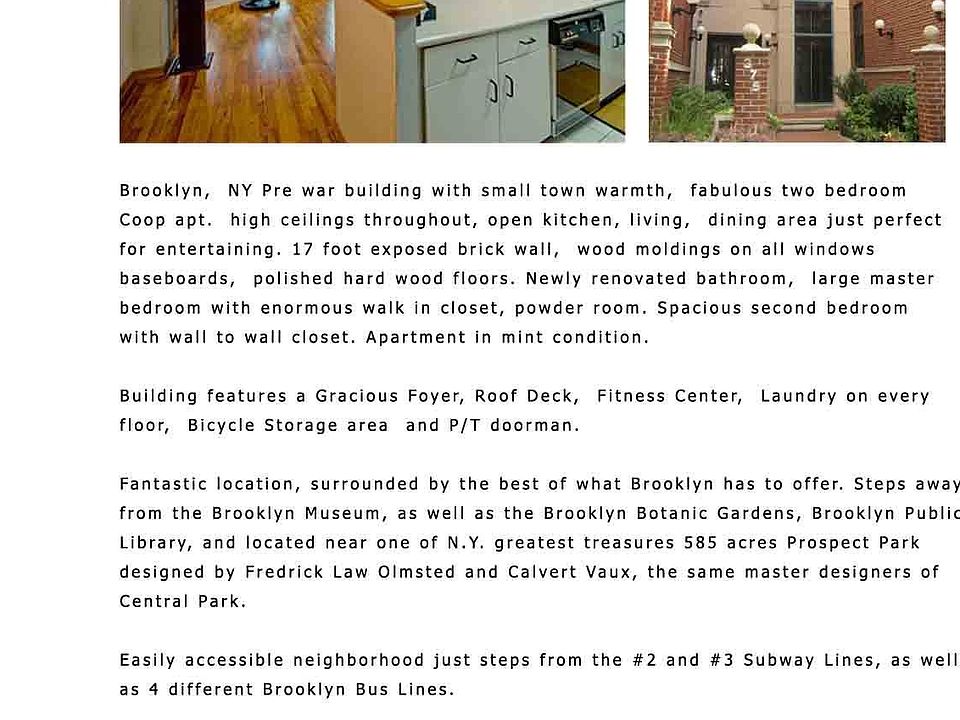 NY Pre war building with small town warmth